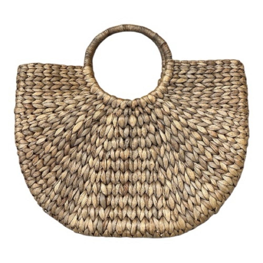 Putu by J. Maclean Woven Straw Tote Bag | Boho Summer Beach Purse